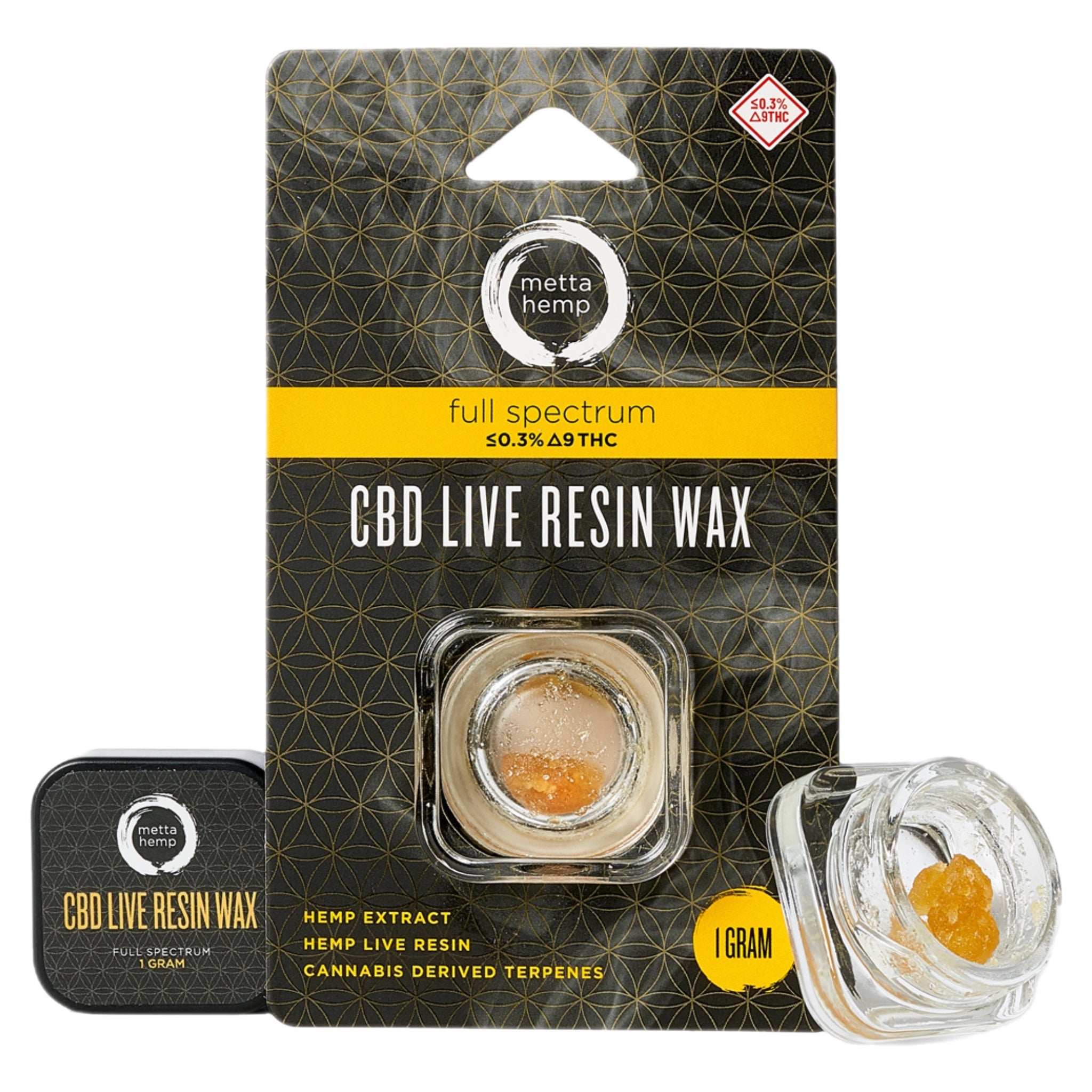Metta Hemp CBD Concentrates (1g) 🍯