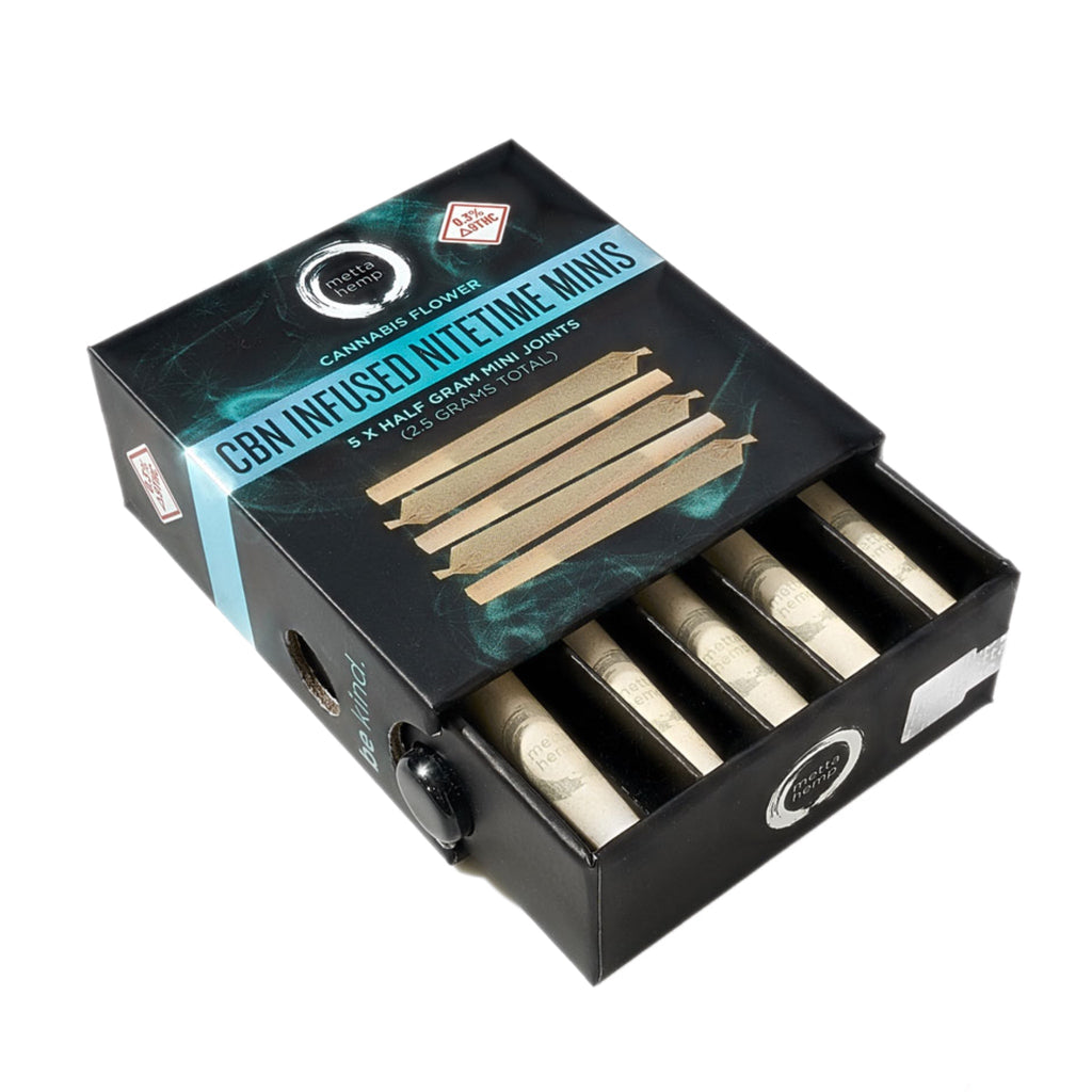 Metta Hemp Pre-Rolled Joints (5-Pack)