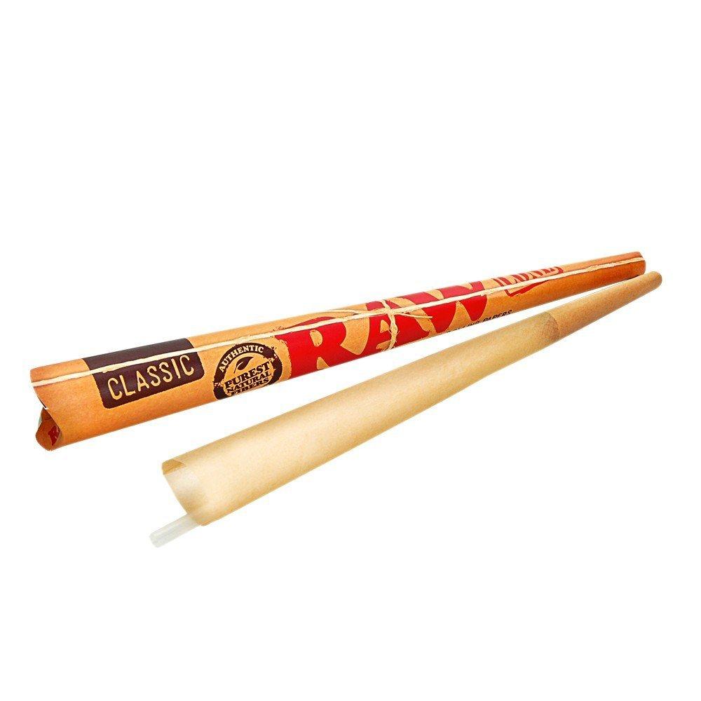 Raw® Classic 9” Emperador Pre-Rolled Cones | 24ct Display